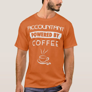 Camiseta Alimentado por café
