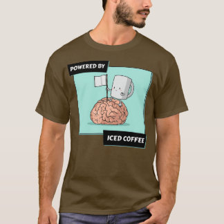 Camiseta Alimentado Por Café Helado 4