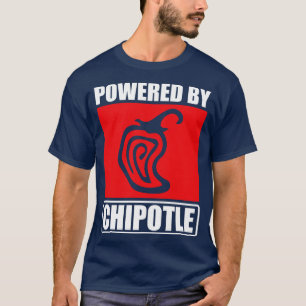 Camiseta Alimentado por Chipotle