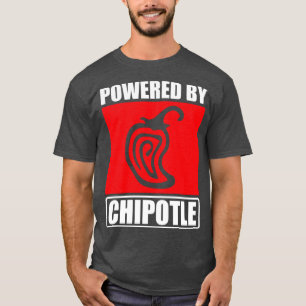 Camiseta Alimentado por Chipotle