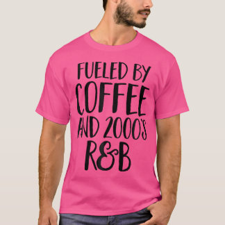 Camiseta Alimentado Por El Café Y La Música Rb De 2000, Div