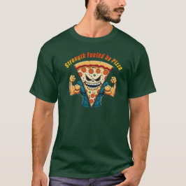Camiseta Alimentado por Flavor (Pizza Powerhouse)
