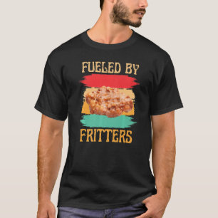 Camiseta Alimentado Por Fritters De Apple Retro Fritter