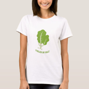 Camiseta Alimentado por Kale run kale