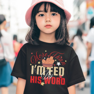 Camiseta Alimentado por la Palabra de Dios - Jesucristo Ora