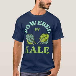 Camiseta Alimentado Por La Planta Vegetaria Vegetariana De 