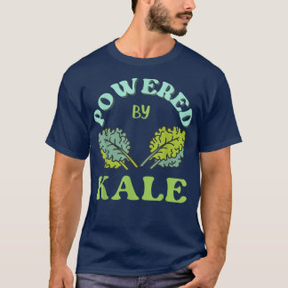 Camiseta Alimentado Por La Planta Vegetaria Vegetariana De