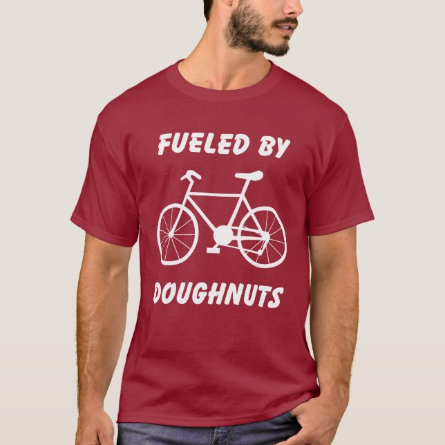 Camiseta Alimentado Por Los Doughnut (Anverso)