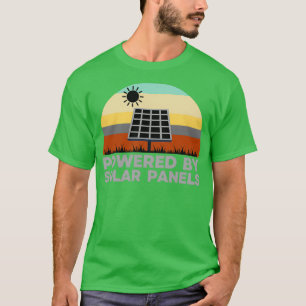 Camiseta Alimentado por paneles solares 1