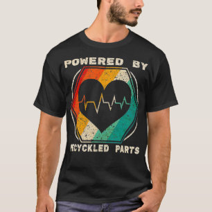Camiseta Alimentado Por Partes Recicladas Transplante Cardí