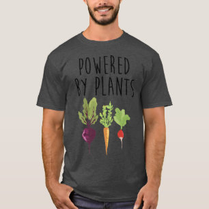 Camiseta Alimentado por plantas