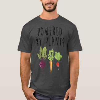 Camiseta Alimentado por plantas