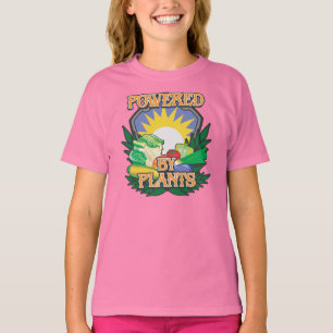 Camiseta Alimentado por plantas