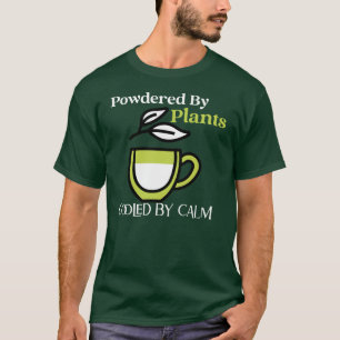 Camiseta Alimentado por plantas, enfriado por la calma — Vi