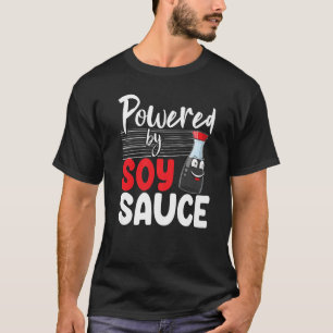 Camiseta Alimentado por salsa de soja Mujeres Salsa Amar a 
