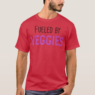 Camiseta Alimentado Por Vegetales