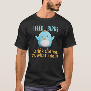 Camiseta Alimentador de pájaros Retro Classic Love Garden B
