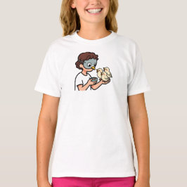 Camiseta Alimentando pájaros