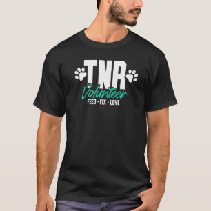 Camiseta Alimentar Arreglar Amar Voluntario Tnr Tnr
