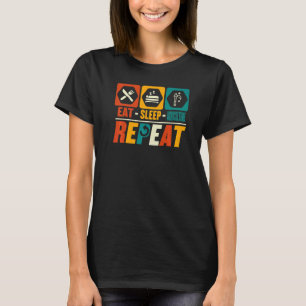 Camiseta Alimentar el sueño Agricultura Repetir al agricult