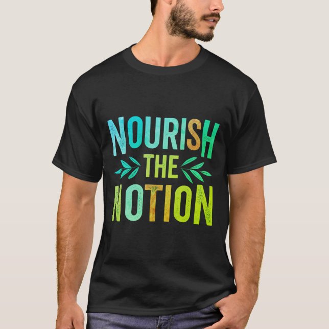 Camiseta Alimentar la noción (Anverso)