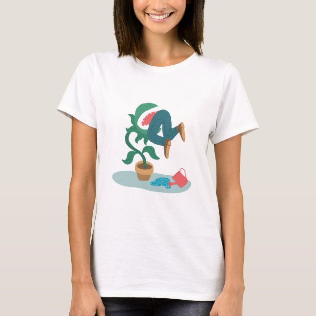Camiseta alimentarme con venus flytrampa (Anverso)