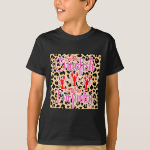 Camiseta Alimentarme langosta y decirme que soy Bonito Leop