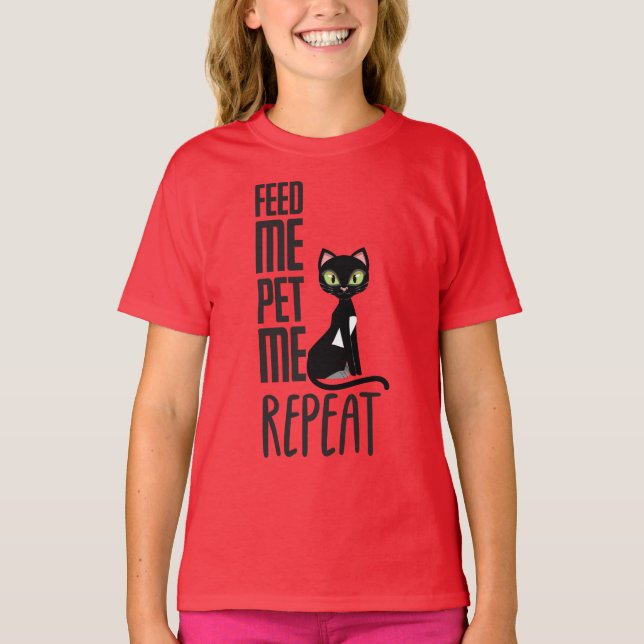 Camiseta Alimentarme, Mascota (Anverso)