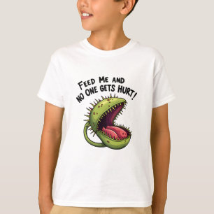 Camiseta Alimentarme y nadie se lastima en la planta de tra