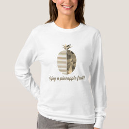 Camiseta Alimento a base de fruta de piña