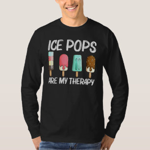 Camiseta Alimento congelado de helado para hombres