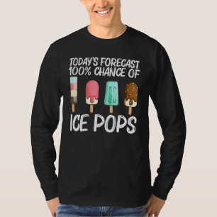 Camiseta Alimento congelado de helado para hombres