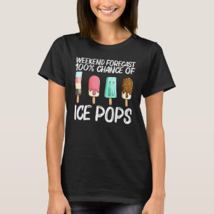 Camiseta Alimento congelado de helado para hombres