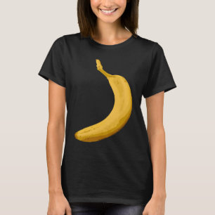 Camiseta Alimento de fruta de plátano saludable plátanos fr
