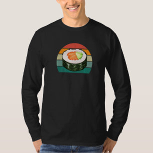 Camiseta Alimento Maki Pescado Crudo Japón Asia Arroz Chino