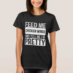 Camiseta Alimento Me Alas De Pollo - Bbq Lover Meat Smoker 