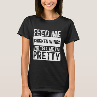 Camiseta Alimento Me Alas De Pollo - Bbq Lover Meat Smoker 