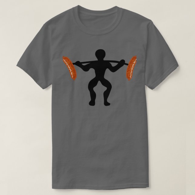 Camiseta Alimento para el bienestar físico (Diseño del anverso)