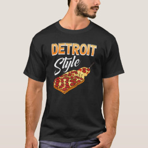 Camiseta Alimento Rectangular de Corteza Gruesa Estilo Detr