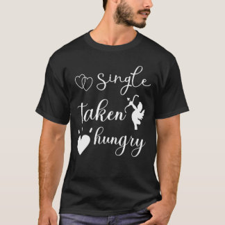 Camiseta Alimento único con relación hambrienta