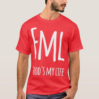 Camiseta Alimentos a mi amante de la comida de mi vida