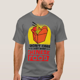 Camiseta Alimentos asiáticos Alimentos chinos Fan Noodle Fo