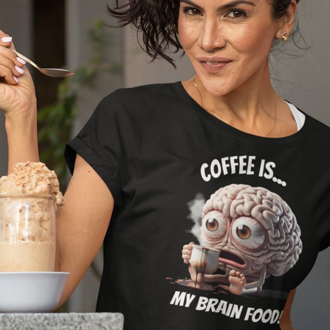 Camiseta Alimentos cerebrales (Subido por el creador)