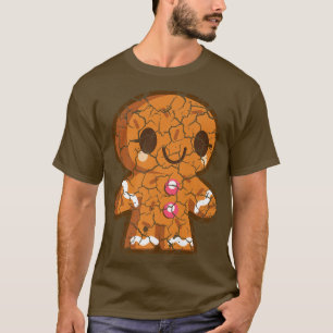Camiseta Alimentos Cocinando Alimentos Alimentos Gingerbrea