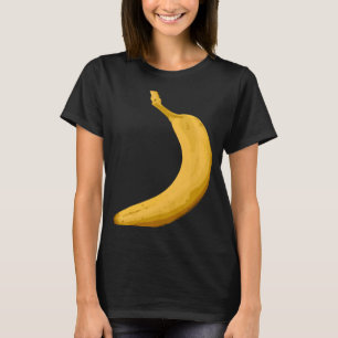 Camiseta Alimentos de banana bananas sanos fruta vegetal