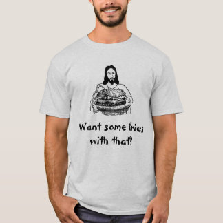 Camiseta Alimentos de preparación rápida Jesús