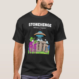 Camiseta Alimentos de recuerdo de Stonehenge Inglaterra y S