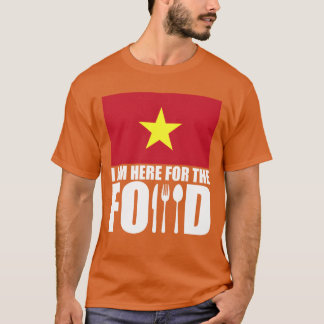 Camiseta Alimentos de recuerdo de viaje vintage de Vietnam