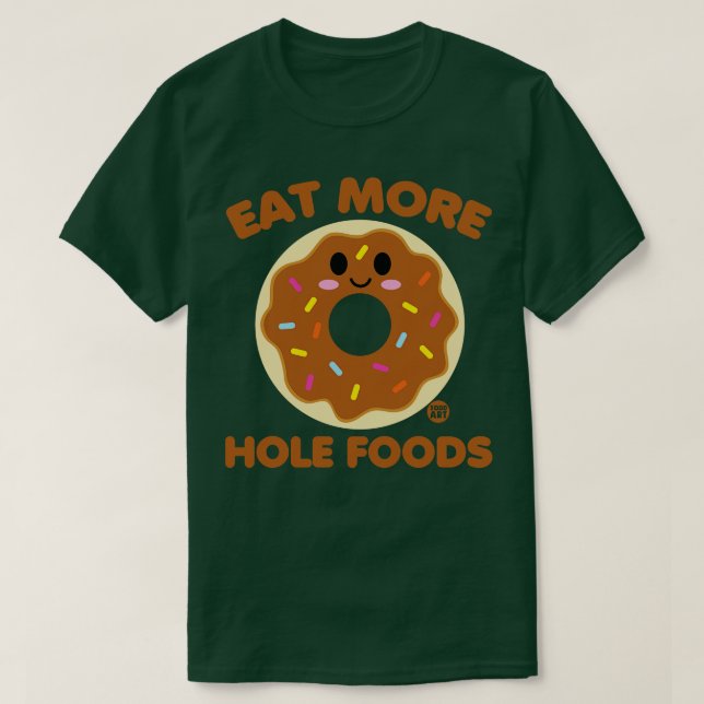 Camiseta alimentos enteros (Diseño del anverso)