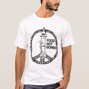 Camiseta Alimentos no bombas
